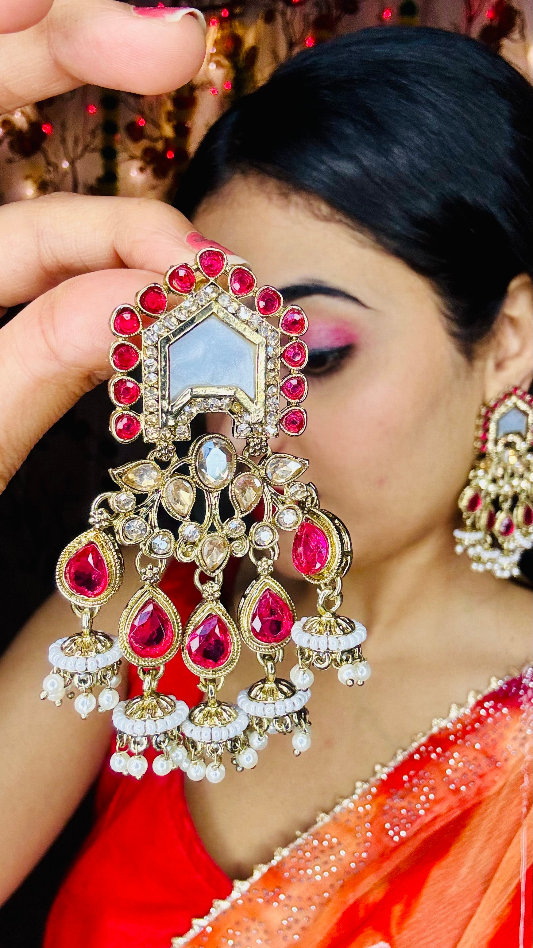 Jhumka,Traditional,Wedding Earring