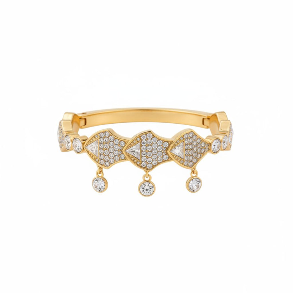 Glamour Pave Crystal Link Bracelet