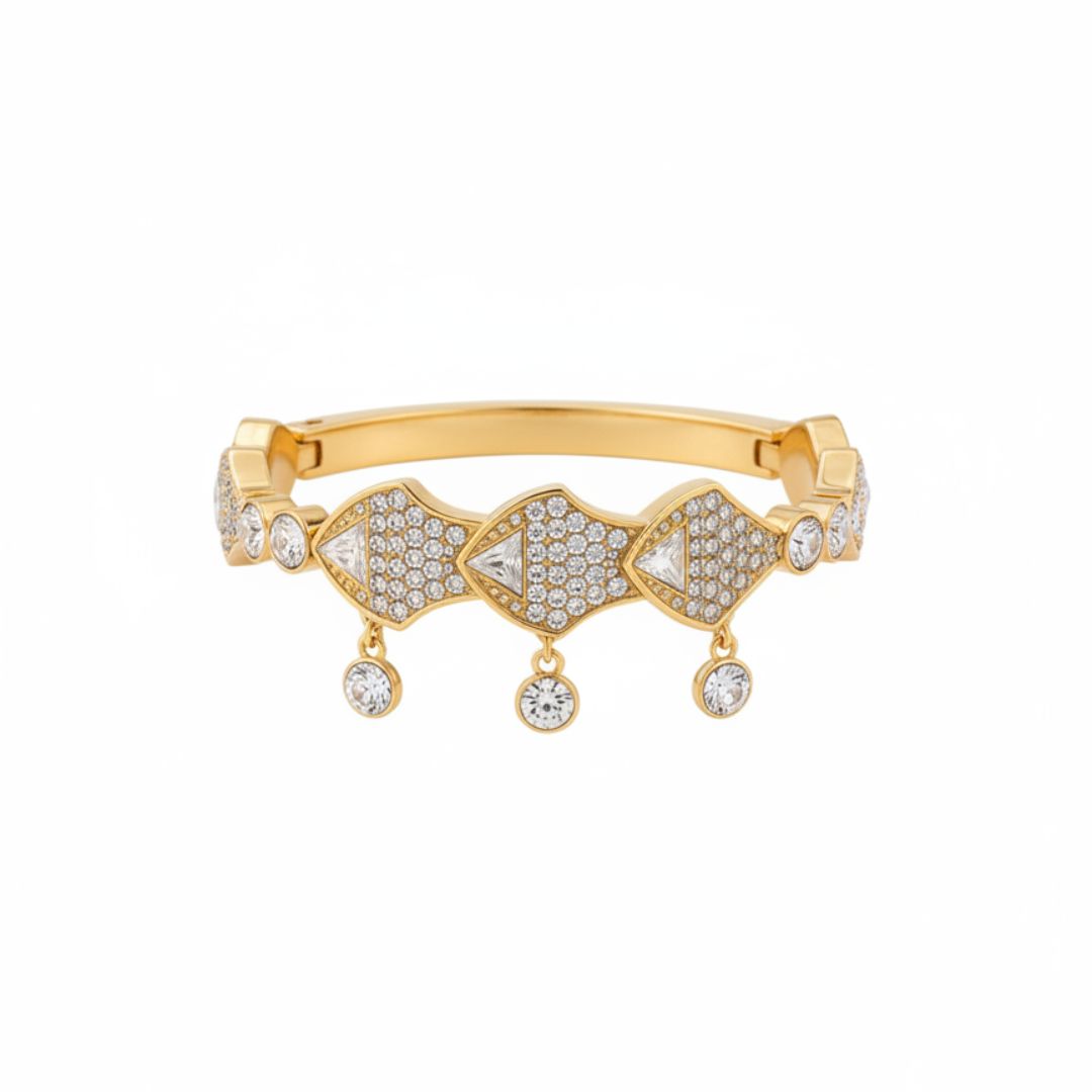 Glamour Pave Crystal Link Bracelet